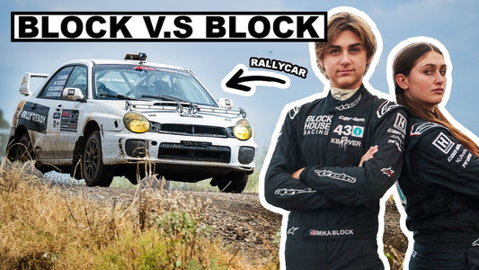 Block Kids Go Head to Head in a Rallycar: Kira and Mika's Road to Rally