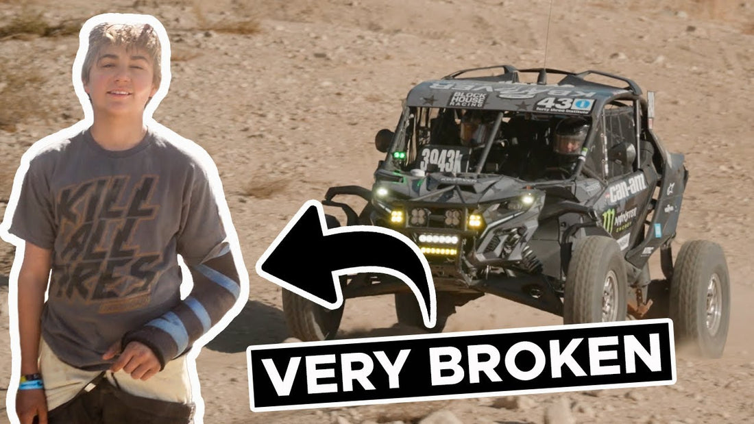 Mika Block Shreds KOH 2025 in a Can-Am WITH A BROKEN ARM?!?