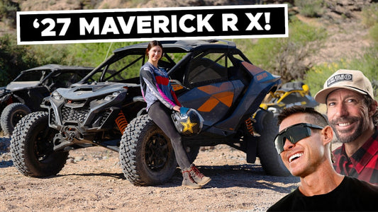 Behind the scenes with the NEW 2027 Can-Am Maverick R X!