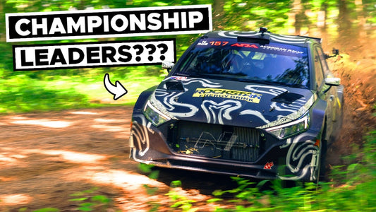 Lia Block takes the ARA Championship lead at the Southern Ohio Forest Rally!