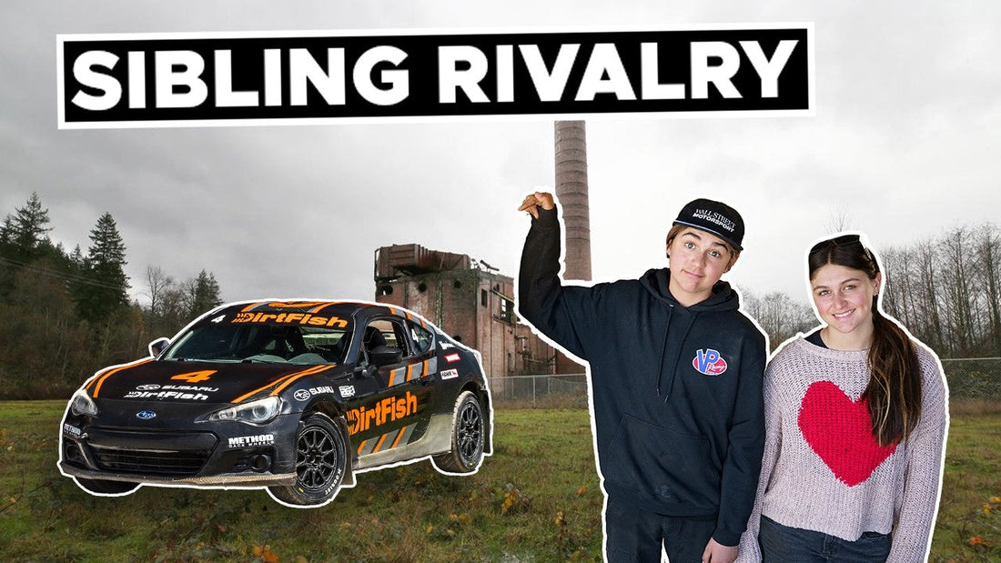 Training to Become Rally Drivers - at a 100-Year-Old Sawmill?? Kira and Mika's Road to Rally