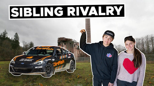 Training to Become Rally Drivers - at a 100-Year-Old Sawmill?? Kira and Mika's Road to Rally