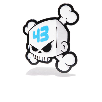 KB SKULL PIN BY LEEN
