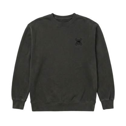 BLOCK SKULL CREWNECK