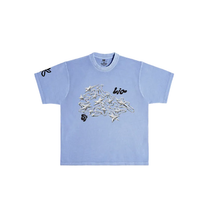 Lia 57 Chrome Graphic Tee