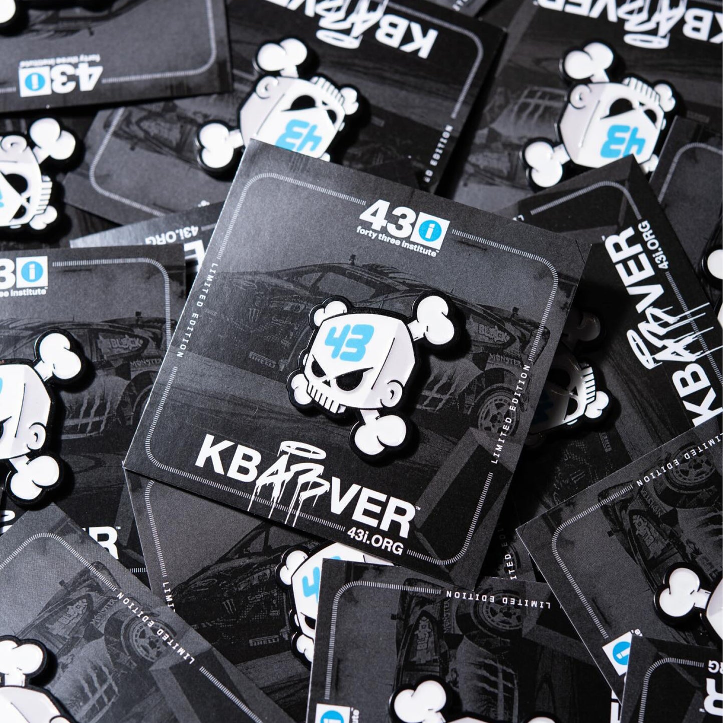 BHR - Ken Block Skull Pin - by Leen – Block House Racing