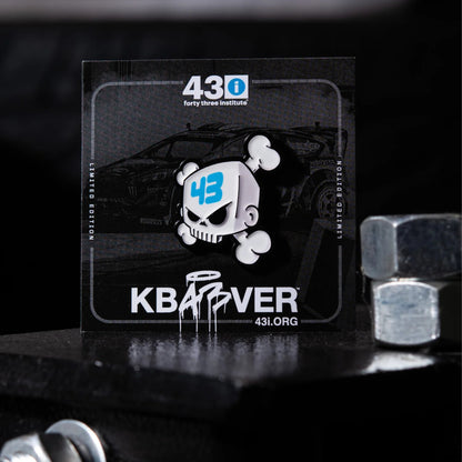 KB SKULL PIN BY LEEN